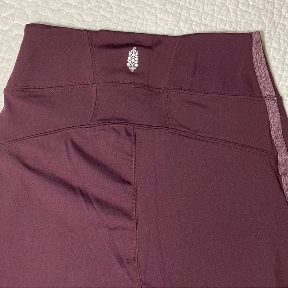 FP Movement by Free People Purple Leggings | Embellished | Stripes - Picture 3 of 14